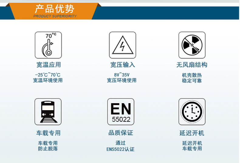车载工控电脑,恒信彩无风扇工控机
