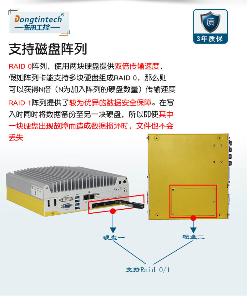 车载工控电脑,恒信彩无风扇工控机