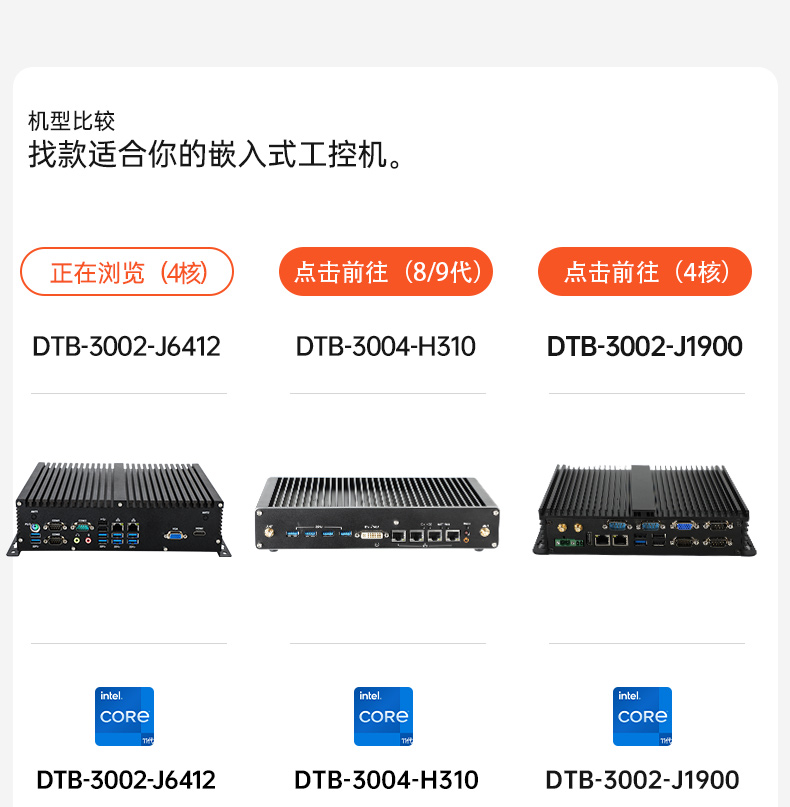 恒信彩嵌入式无风扇工控机,迷你低功耗工业电脑,DTB-3002-J6412.jpg