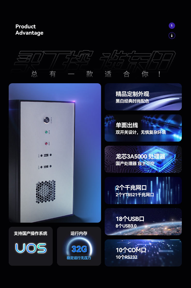 恒信彩国产化工控主机,自主研发龙芯CPU,DT-5307-H3A5KMC.jpg