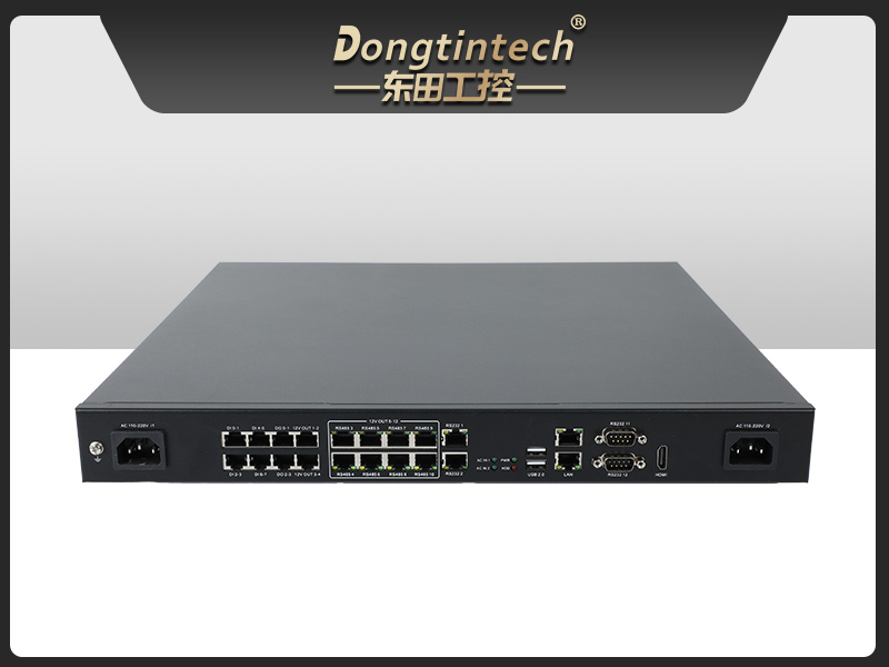 恒信彩1U工控机,赛扬J1900工业电脑,DT-61011-J1900MC