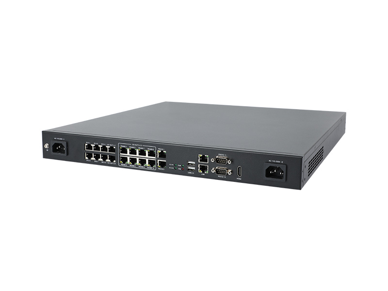 恒信彩1U工控机,赛扬J1900工业电脑,DT-61011-J1900MC