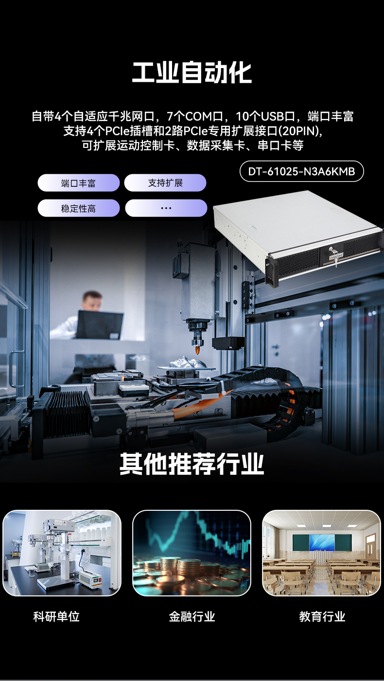 恒信彩国产龙芯工控机,3A6000四核八线程工业主机,DT-61025-N3A6KMB.jpg