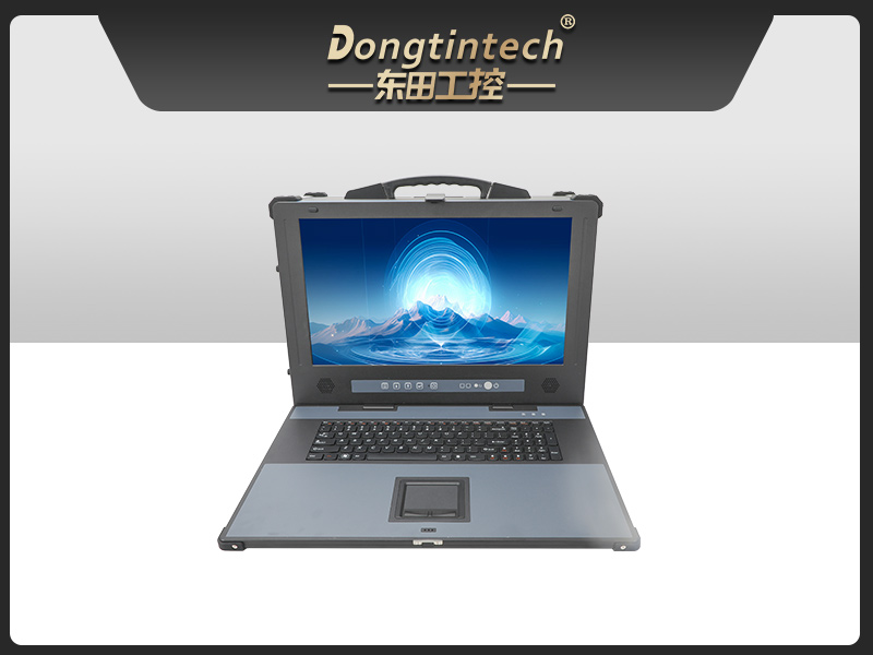 恒信彩单屏加固便携机,国产下翻式便携工控机,DTG-1417ZD-D3350MA